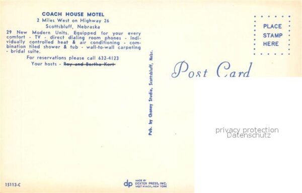 Scottsbluff Coach House Motel – Bild 2