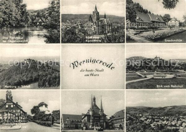 Wernigerode Harz Forsthaus im Christianental Storchmühle