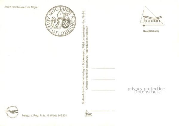 Ottobeuren Fliegeraufnahme Abtei – Bild 2