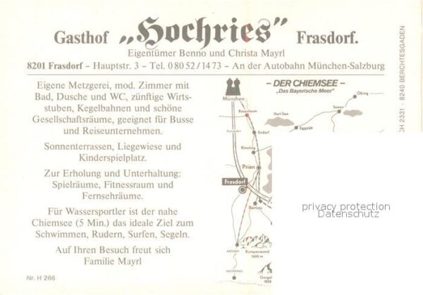 Frasdorf Gasthaus Hochries – Bild 2