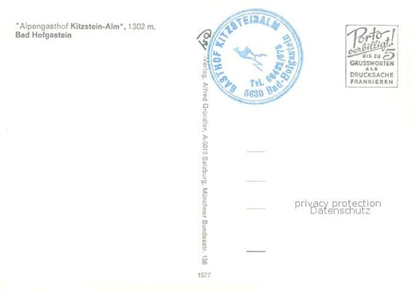Bad Hofgastein Kitzstein-Alm Gasthaus – Bild 2