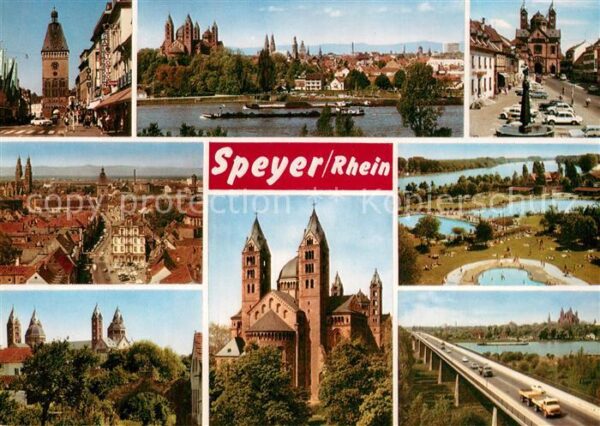 Speyer Rhein Kirchen Freibad Rheinpartie