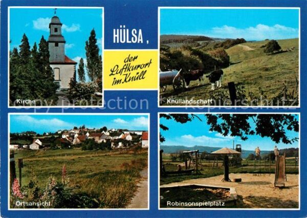Huelsa Kirchen Knüllandschaft Kühe Robinsonspi