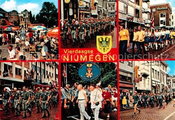 Nijmegen Vierdaagse Aufmärsche