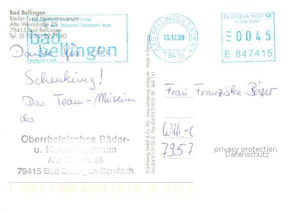 Bad Bellingen Oberrheinsiches Bädermuseum – Bild 2