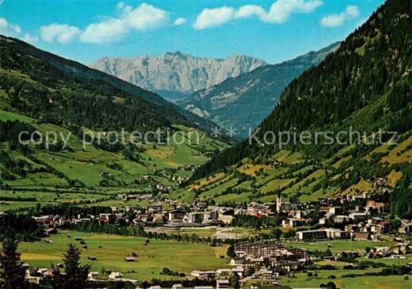 Bad Hofgastein Fliegeraufnahme mit Hochkönig