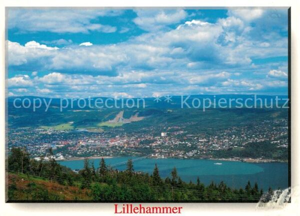 Lillehammer Fliegeraufnahme