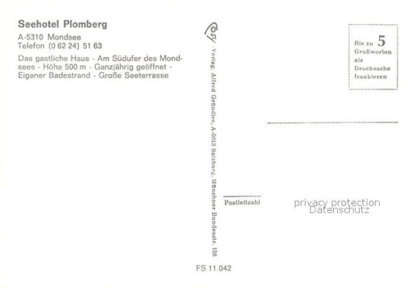 Mondsee Salzkammergut Seehotel Plomberg – Bild 2