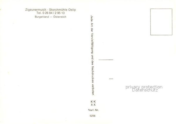 Oslip Zigeunermusik Hotel Storchmühle – Bild 2