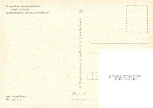 Balatonfuered Hotel Annabella – Bild 2