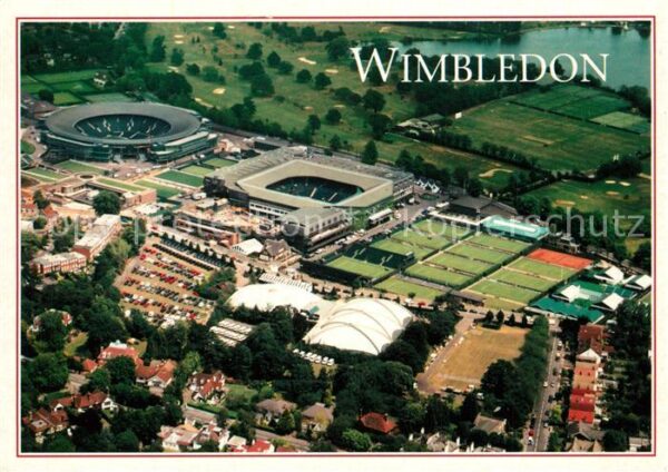 Wimbledon Fliegeraufnahme Park