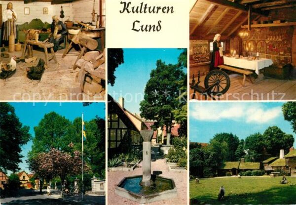 Kulturens Oestarp Park Brunnen Drechslerei Gaststätte