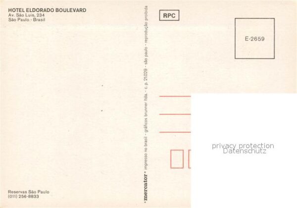 São Paulo Hotel Eldorado Boulevard – Bild 2