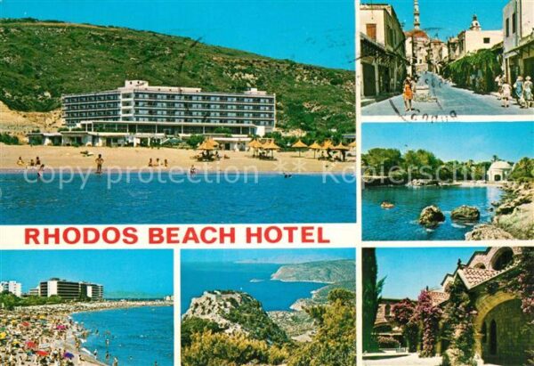 Rhodos Rhodes Aegaeis Hotel Beach