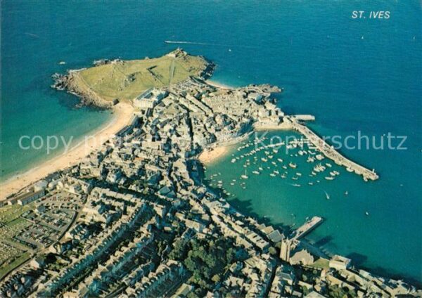 St Ives Cornwall Fliegeraufnahme