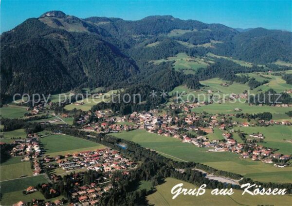 Koessen Tirol Fliegeraufnahme