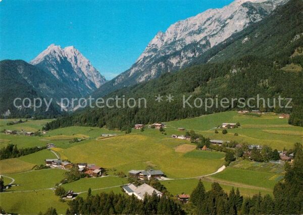 Vomp Tirol Fliegeraufnahme