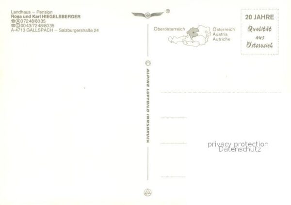 Gallspach Landhaus Hiegelsberger Pension – Bild 2
