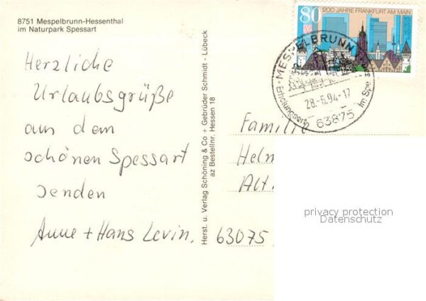 Hessenthal Spessart Wallfahrtskirche Wasserschloss Mespelbr – Bild 2