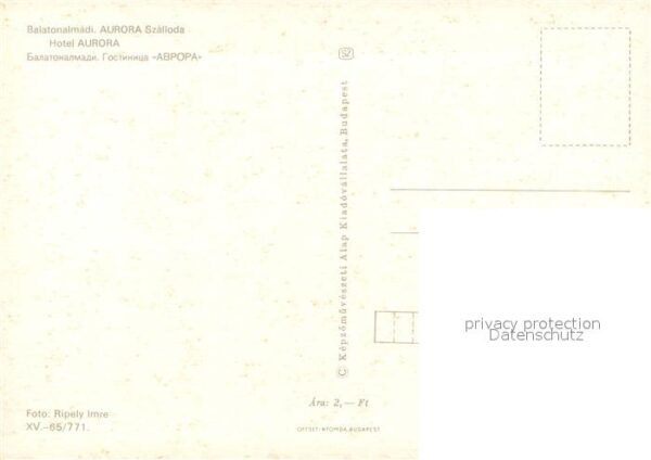 Balatonalmadi Hotel Aurora – Bild 2