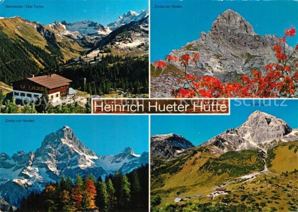 Raetikon Heinrich Hueter Hütte Zimba Saulakopf D