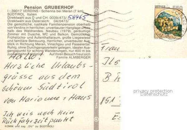 Verdins Fliegeraufnahme Pension Gruberhof – Bild 2