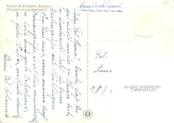 Schaan Liechtenstein Kloster Sankt Elisabeth – Bild 2