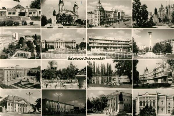 Debrecen Debrezin Stadtansichten