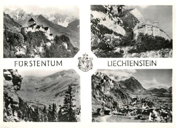 Vaduz Schloss Vaduz Falknis Schloss Gutenberg