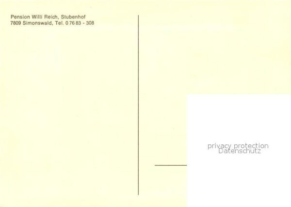 Simonswald Pension Willi Reich Stubenhof – Bild 2