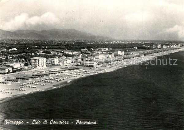 Viareggio Lido di Camaiore Panorama Fliegeraufnah