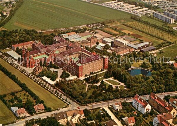 Moedling Fliegeraufnahme Missionshaus Sankt Gabr