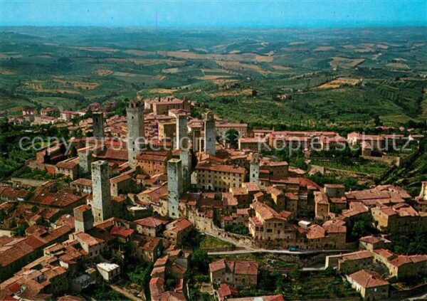 San Gimignano Fliegeraufnahme