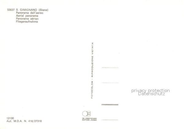 San Gimignano Fliegeraufnahme – Bild 2