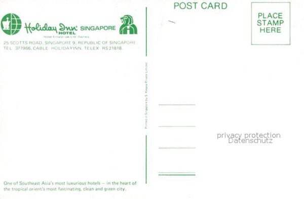 Singapore Hotel Holiday Inn – Bild 2