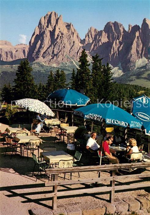 Sassolungo Langkofel Restaurant Stazione Funivia Alpi die Si