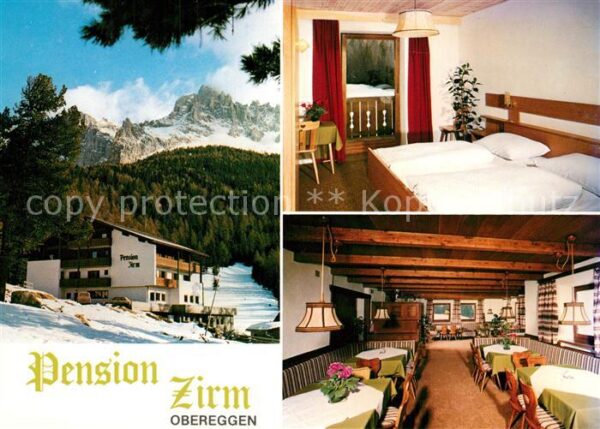 Obereggen Suedtirol Pension Zirm