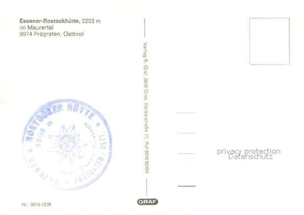 Praegraten Grossvenediger Essener Rostockhütte – Bild 2