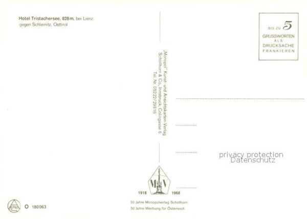 Lienz Tirol Hotel Tristachersee Schleinitz – Bild 2