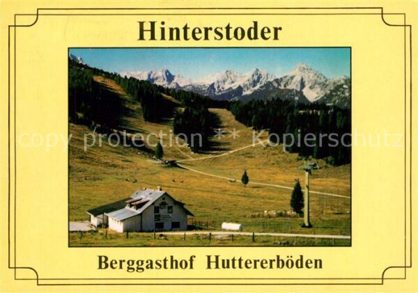 Hinterstoder Berggasthof Huttererböden