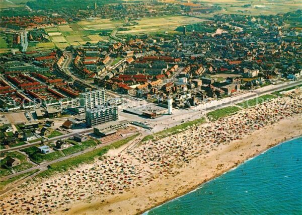 Noordwijk aan Zee  Fliegeraufnahme Strand