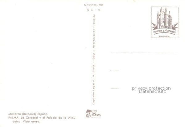 Palma de Mallorca Fliegeraufnahme Cathedrale Palacio de l – Bild 2