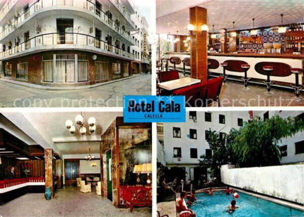Calella Hotel Cala Foyer Bar Swimming Pool