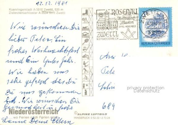 Zwettl-Niederoesterreich Kuenringerstadt Dreifaltigkeitssäule St – Bild 2