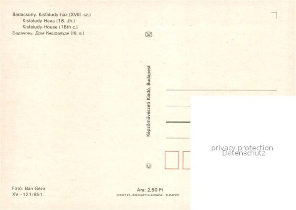 Badacsony Kisfaludy haz – Bild 2