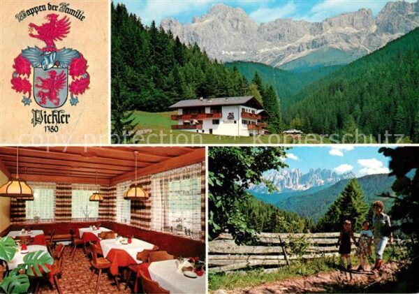 Welschnofen Suedtirol Ratzöhler Hof Gästehaus Pension Restaur