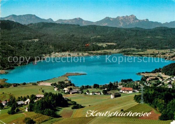 Keutschach See Keutschachersee mit Karawanken Fliegera