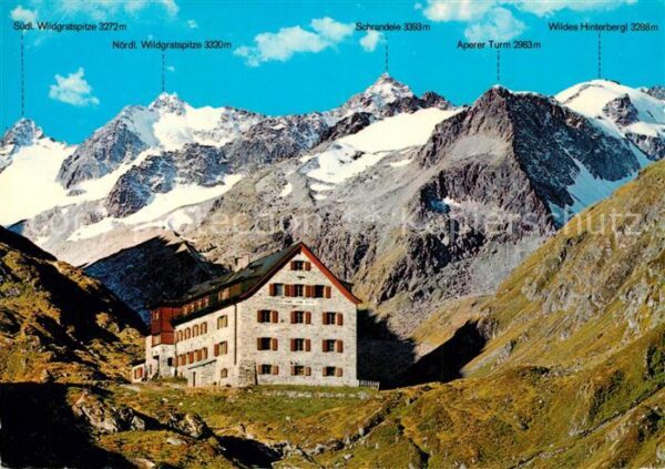 Franz Senn Huette Berghaus Stubaier Alpen