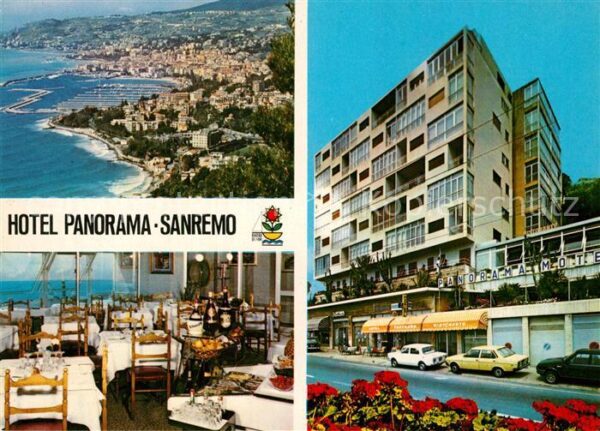 Sanremo Hotel Panorama Restaurant Küstenpanoram
