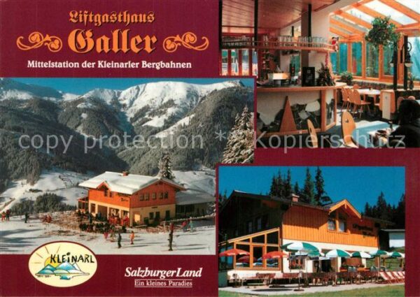 Kleinarl Gasthaus Galler Kleinarler Bergbahnen W